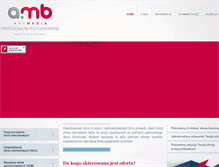 Tablet Screenshot of pozycjonowanie.ambnetmedia.pl